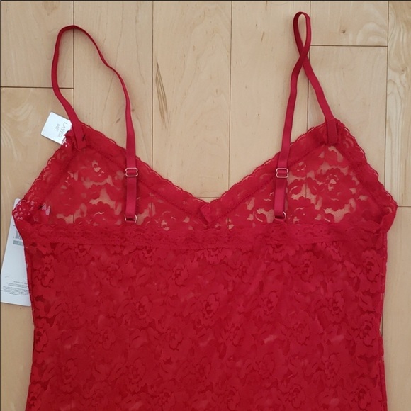 RED LACE CAMISOLE - Picture 3 of 4